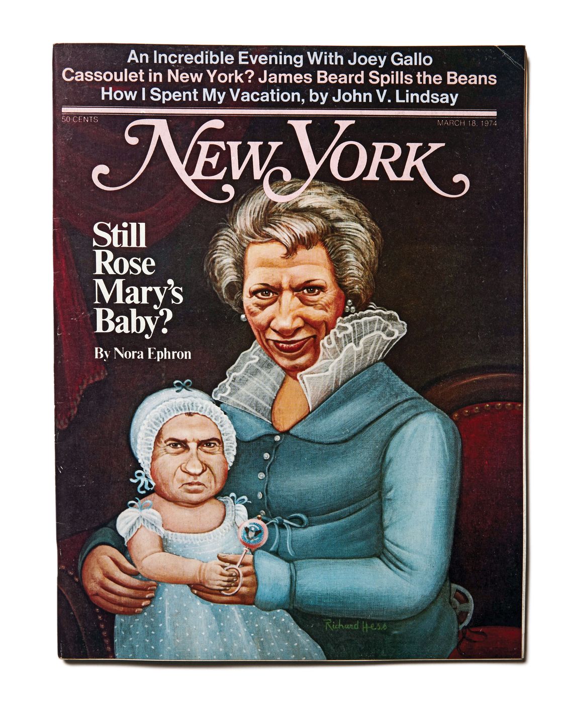 From the Archives: How New York Caricatured Richard Nixon