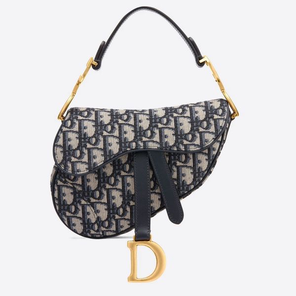 Mini Dior Oblique saddle bag