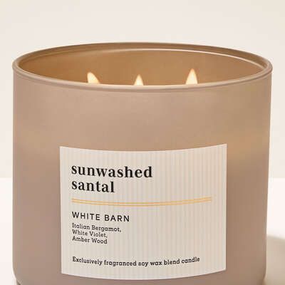 White Barn Sunwashed Santal Candle