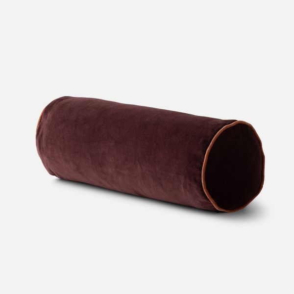 Schoolhouse Velvet Piped Pillow