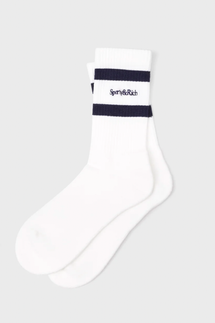 Sporty & Rich Serif Logo Socks