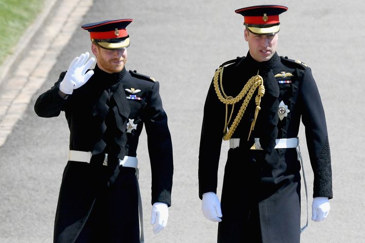 Prince Harry and Prince William.