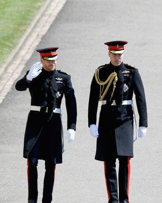 Prince Harry and Prince William.