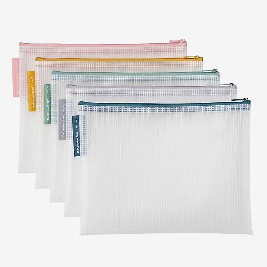 The Container Store Accessory Pouch Set - set of 5