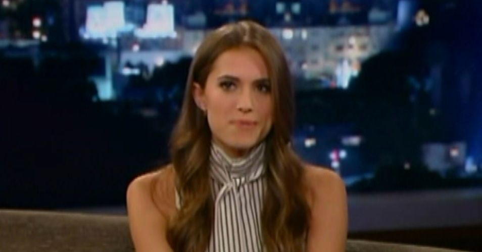 Last Night on Late Night: How Allison Williams Imagines Her Dad Would ...