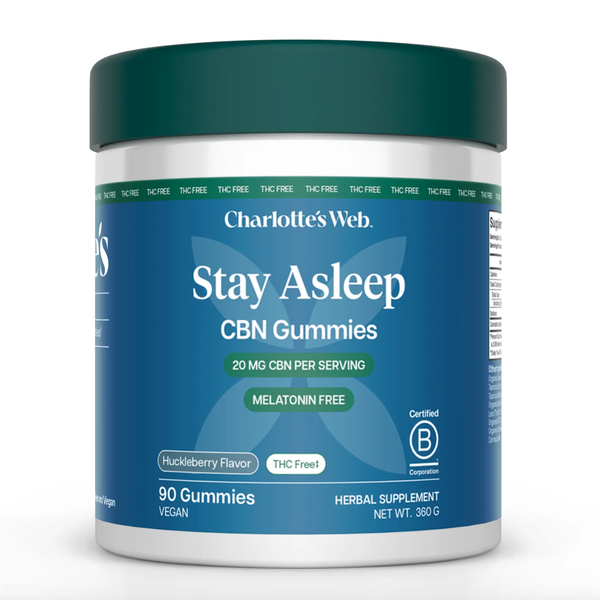 Charlotte’s Web Stay Asleep CBN Gummies