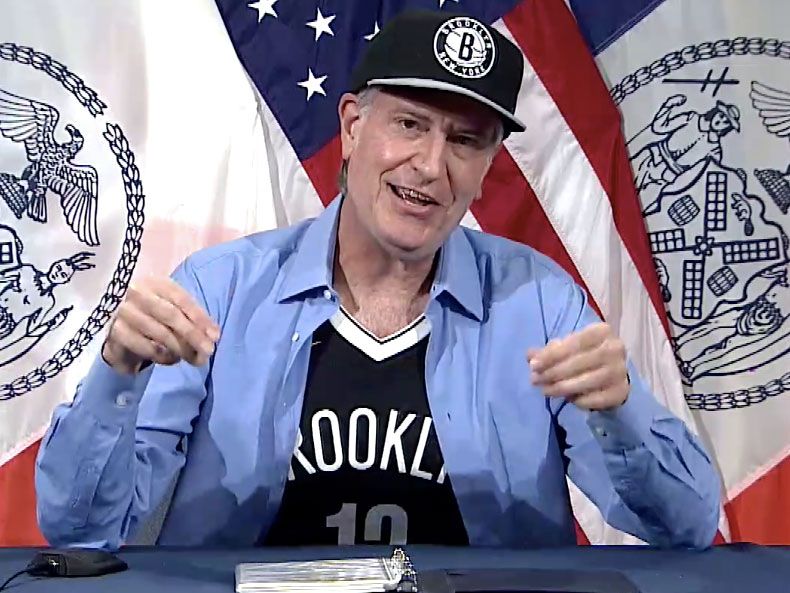 Youtuber Meghan Mccarthy Porn - Bill de Blasio's Nets Jersey and Shake Shack Senior-itis