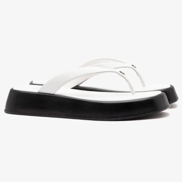 Larroude Roxy Thong Sandals