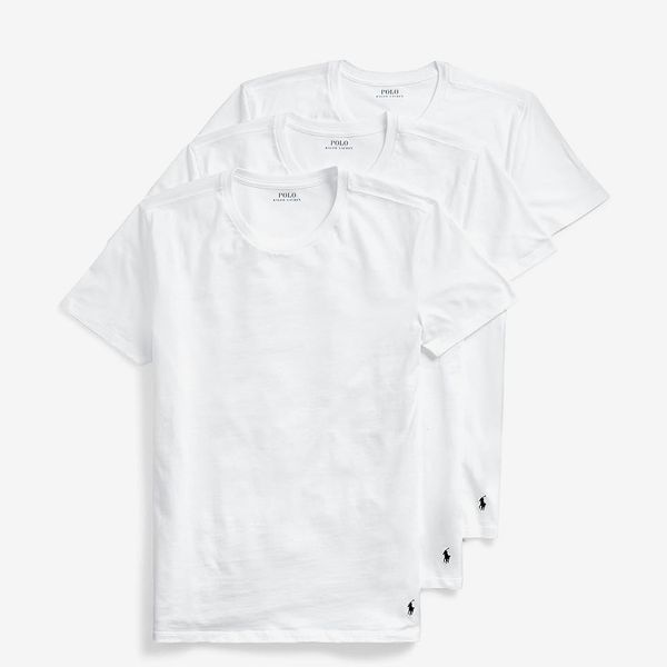 Polo Ralph Lauren Classic Fit Cotton T-Shirt - 3-Pack