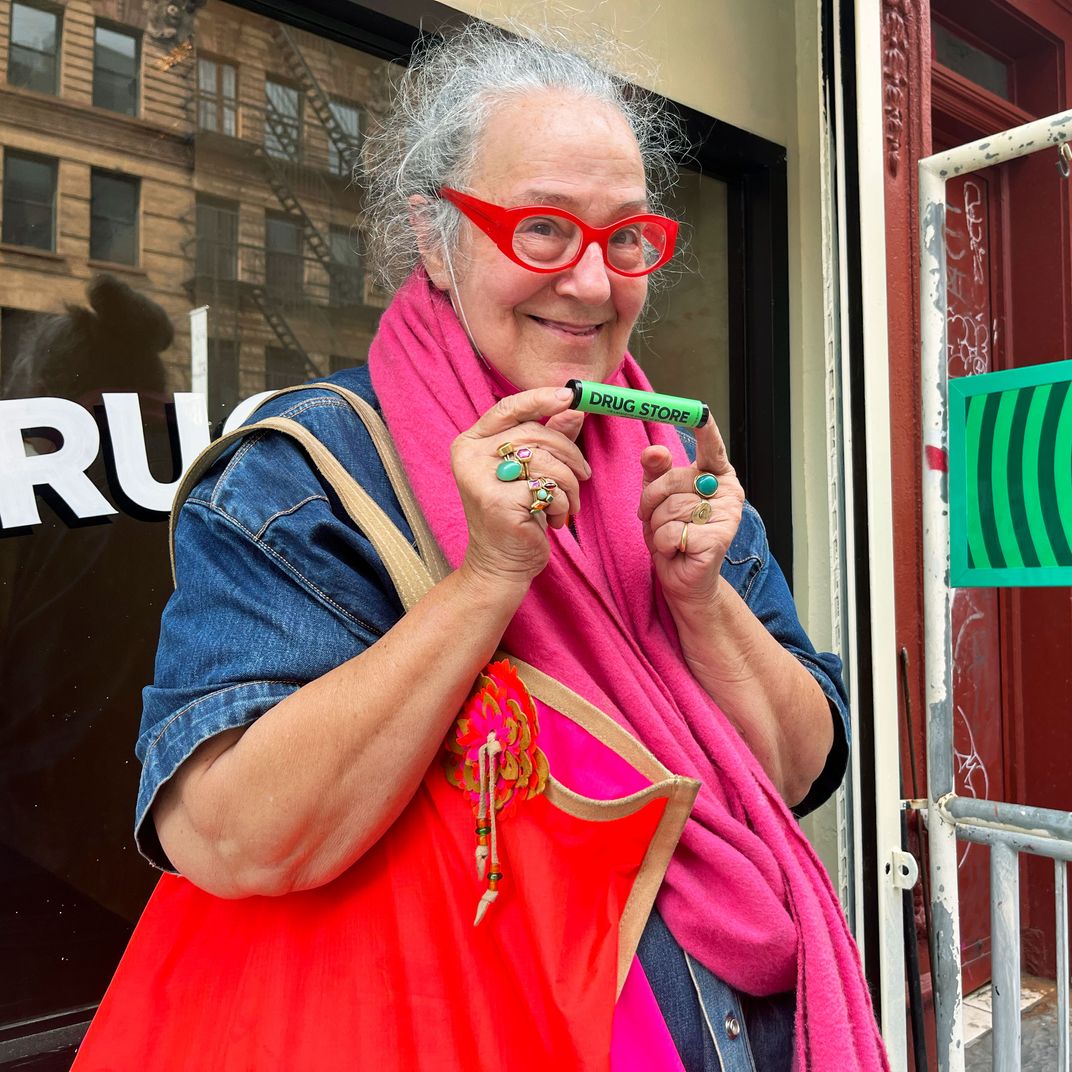 Nick Poe designed minimalist weed store Drug Store in Soho