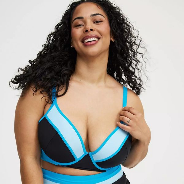 Torrid Underwire Longline Bikini Top