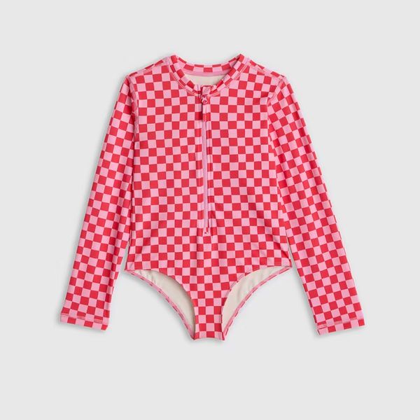 Quince Long-Sleeve Zip-Up Swimsuit