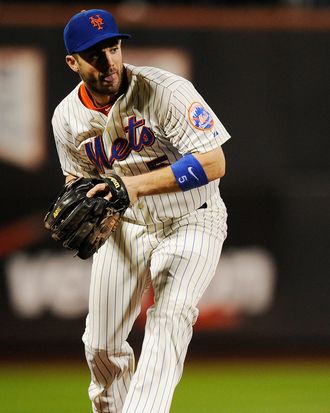 David Wright #5 of the New York Mets.