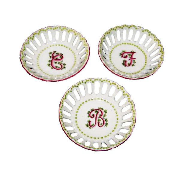 Monograms Off Madison Single Initial Ring Dishes
