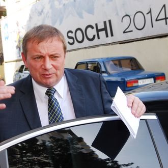 Sochi mayor Anatoly Pakhomov