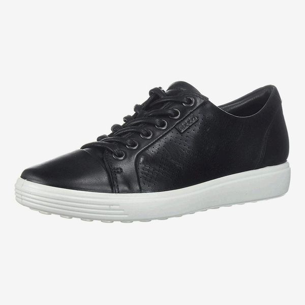 ECCO Women's Soft 7 Perforated Tie Sneaker