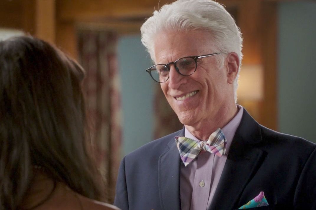 ted danson peacock bow tie