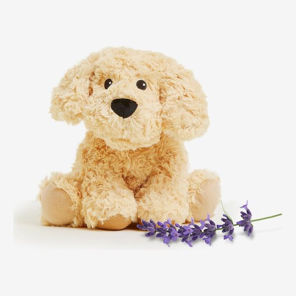 warmies Microwavable & Weighted Stuffed Animals - Golden Dog
