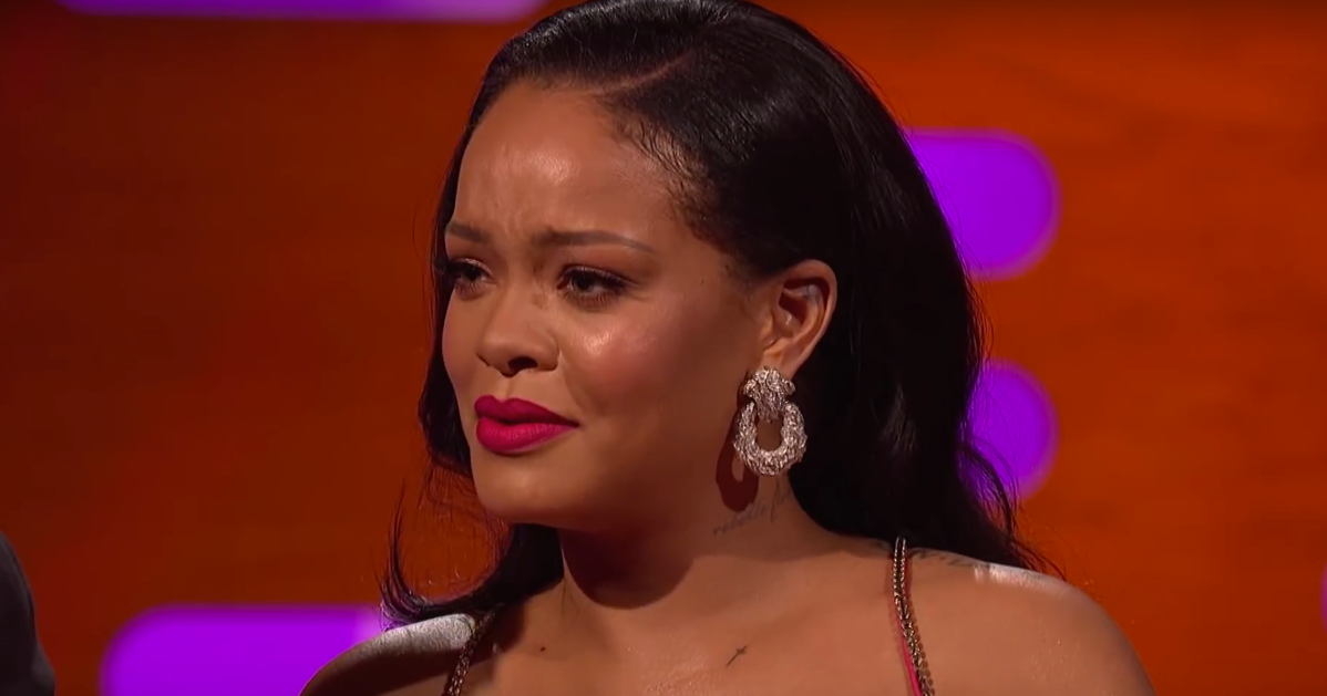 Rihanna Knows She's a Prolific Wine Glass Thief