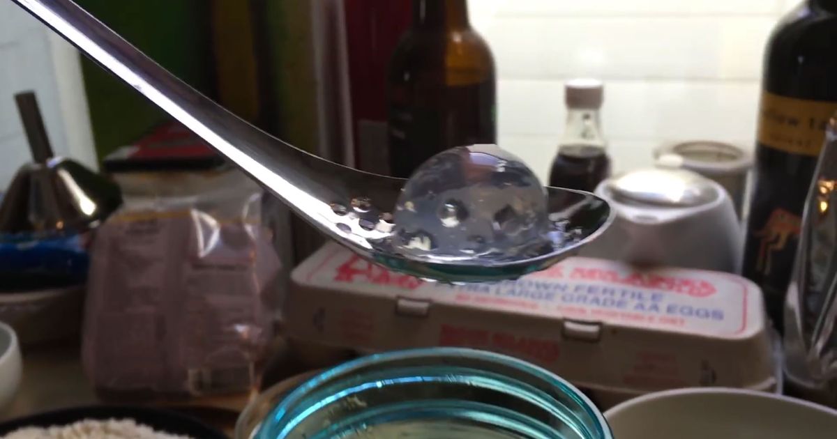 This Man DeepFried Water