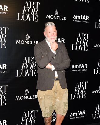 Nick Wooster, classic man.