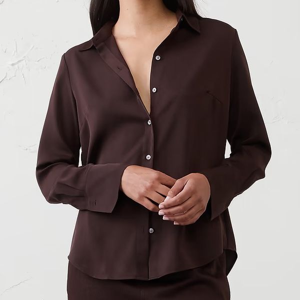 Banana Republic Factory Silky Classic Shirt