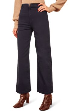 Reformation Jane Wide Leg Nonstretch Jeans