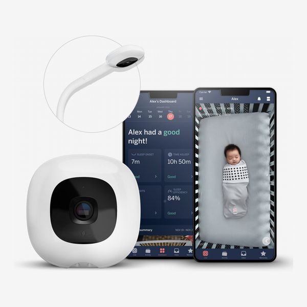 Nanit Pro Smart Baby Monitor and Wall Mount
