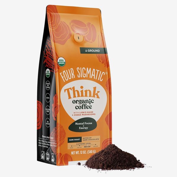 Four Sigmatic Think Organic Coffee with Lion's Mane & Chaga Mushrooms