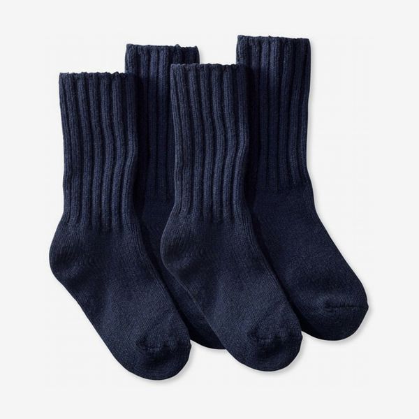 L.L.Bean Merino Wool Ragg Socks, 10-Inch (Two-Pack)