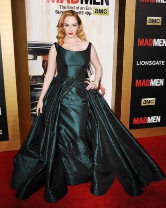 Christina Hendricks. 