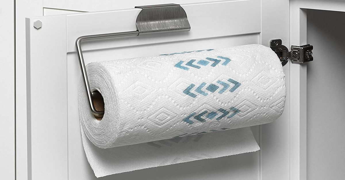 7 Best Paper Towel Holders To Buy 2019 The Strategist   A6580852218da57df845edb20cd5b7f763 Papertowel.1x.rsocial.w1200 