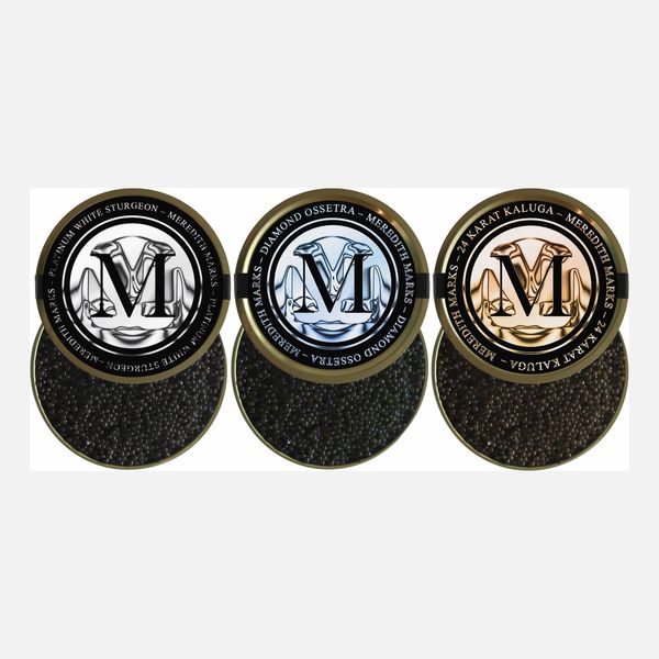 Meredith Marks Caviar Taste of Caviar Trio
