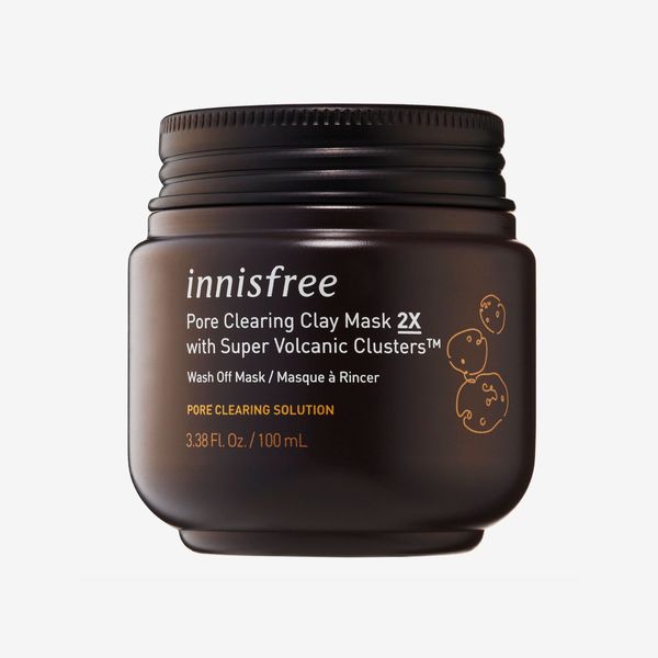 Innisfree Pore Clearing Clay Mask 2X with Super Volcanic Clusters