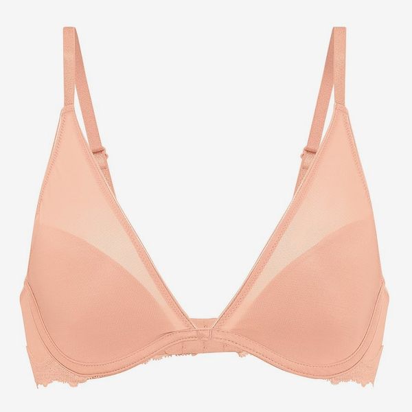PINK Wink™ Lightly Lined Plunge Bra, Macaron