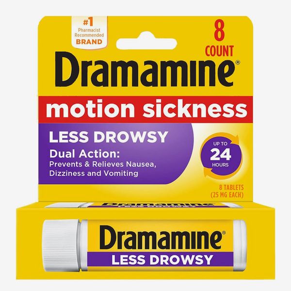 Dramamine Motion Sickness Relief Less Drowsey Formula