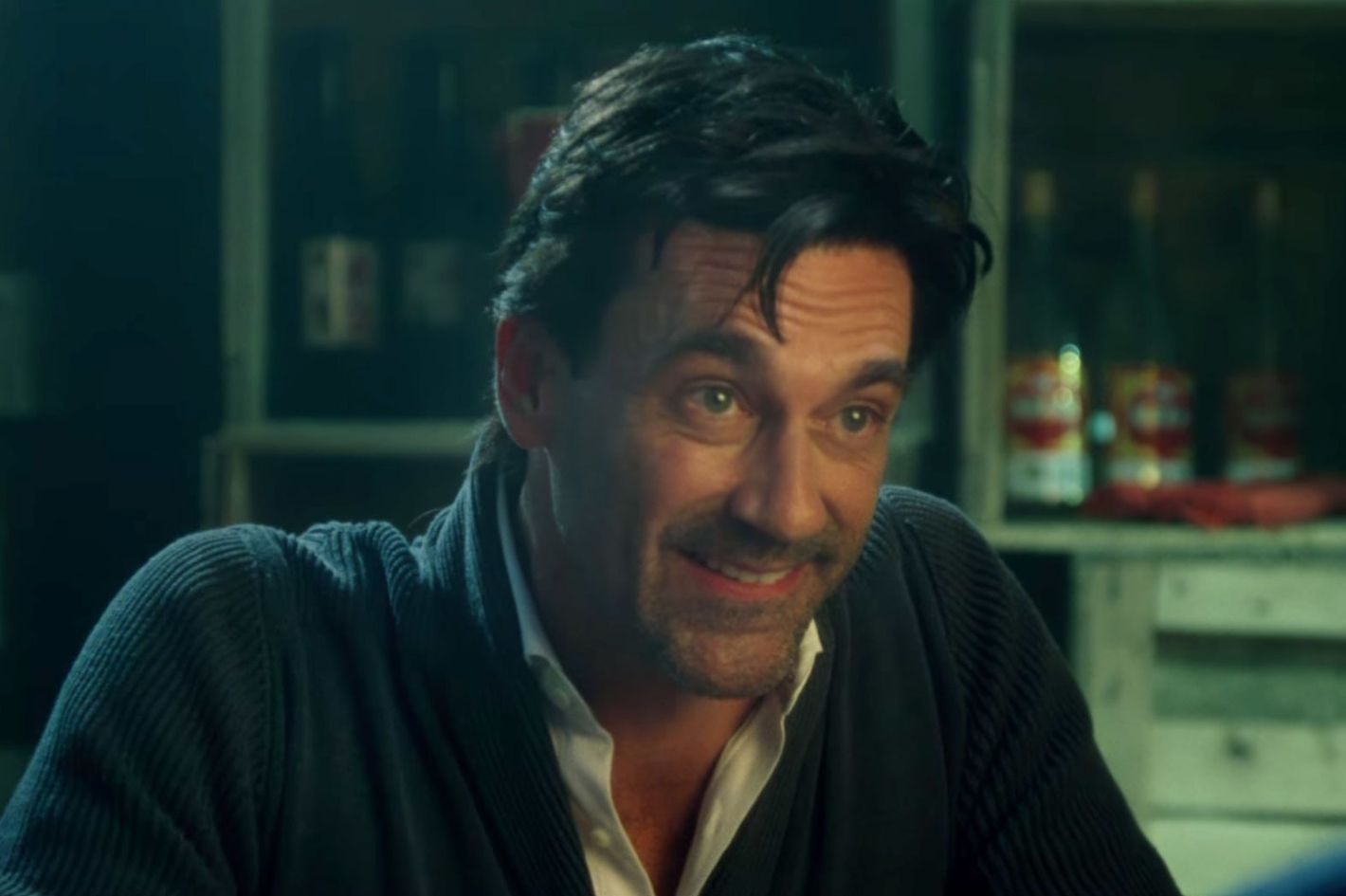 Keeping Up With The Joneses Trailer When The Joneses Are Jon Hamm And Gal Gadot What S The Point Of Even Trying,Rustic Distressed White Kitchen Cabinets