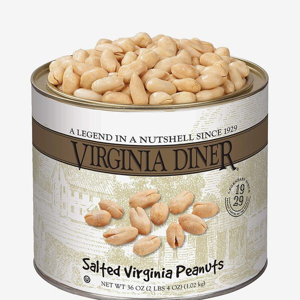 Virginia Diner Gourmet Salted Virginia Peanuts, 36-Ounce Tin
