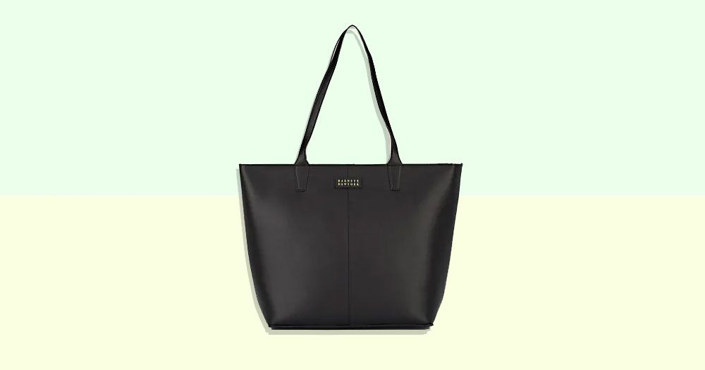 NWT Barneys New York: Deux Lux Vegan Leather Tote Bag Black Color