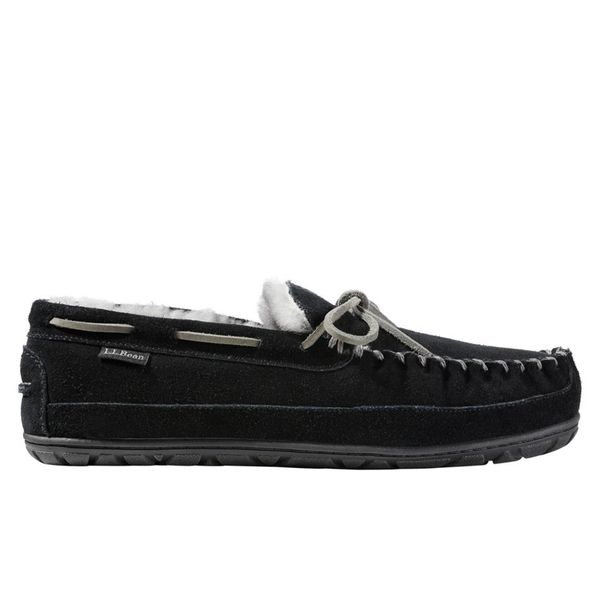 L.L.Bean Men’s Wicked Good Moccasins - Black