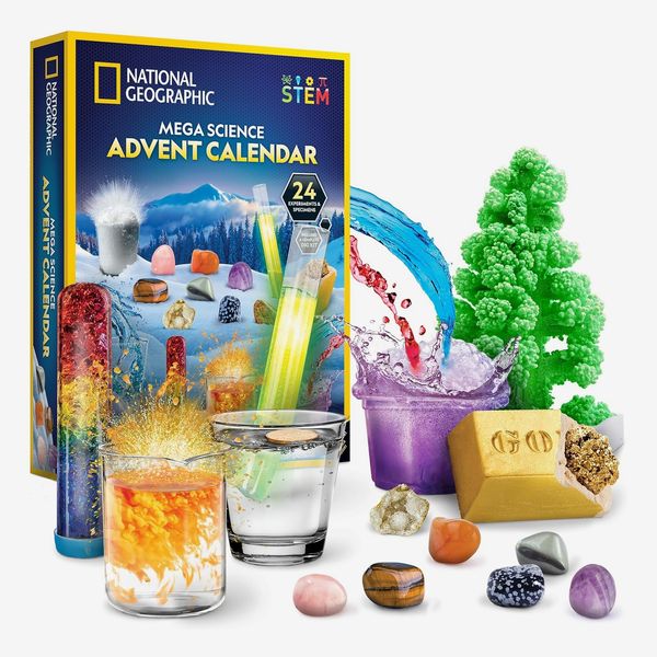 NATIONAL GEOGRAPHIC Science Kit & Rock Collection Advent Calendar 2024