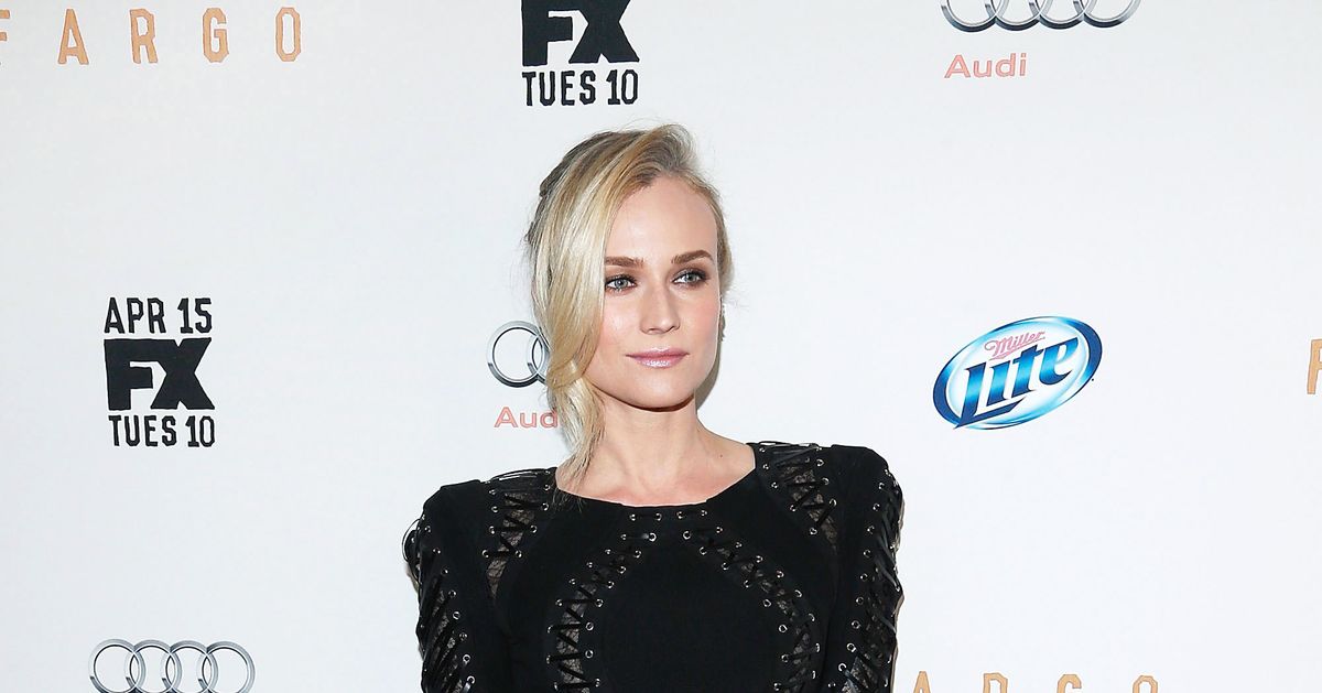 Diane Kruger Wore Very Serious Shoulder Pads