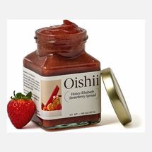 Oishii Honey Rhubarb Strawberry Spread