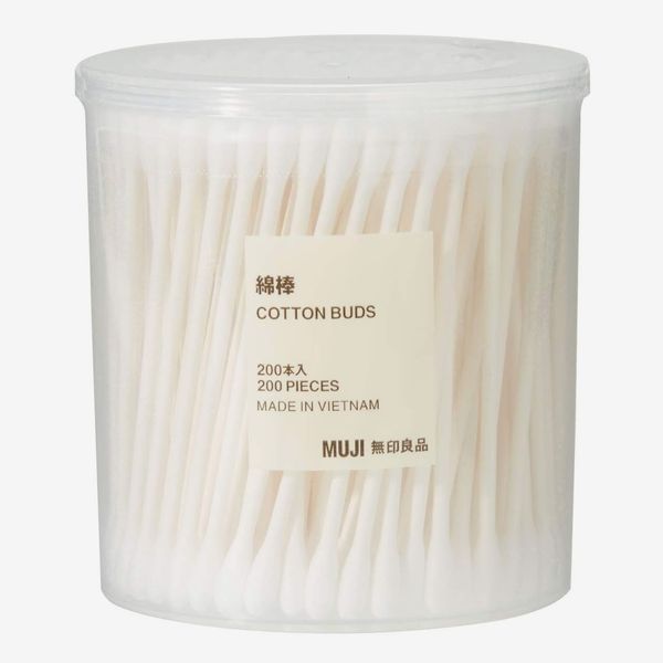 Muji Cotton Buds 200 pieces, Inside White Color