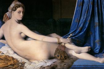 The Grand Odalisque by Jean Auguste Dominique Ingres, oil on canvas