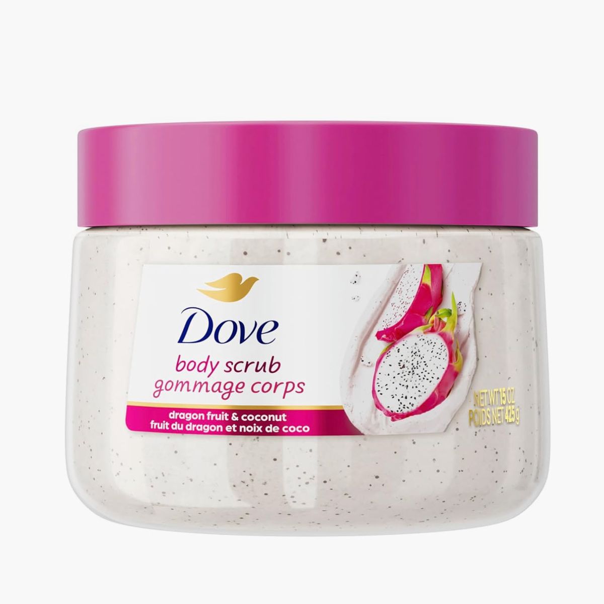 Dove Body Scrub Dragon Fruit & Coconut Cream