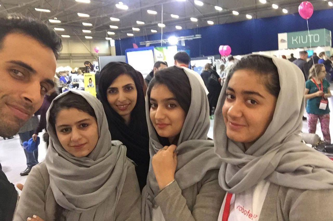 Afghan Girls Robotics Team Wins First Place in Competition photo