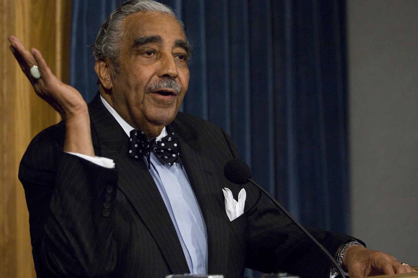 Charlie Rangel Talking With His Hands: A Retrospective