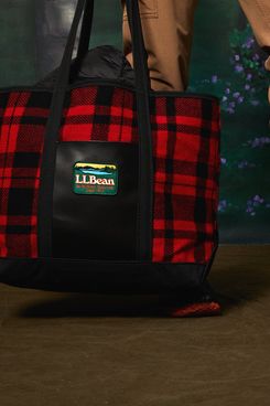 L.L. Bean x Todd Snyder Boat and Tote in Heritage Plaid