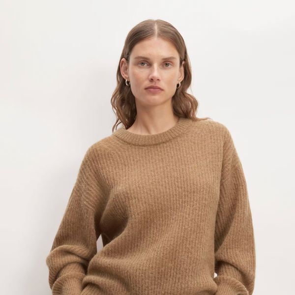 Everlane The Alpaca Crew - Tiger's Eye